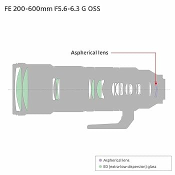 Amazon.com : Sony FE 200-600mm F5.6-6.3 G OSS Super
